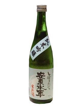 安東水軍純米吟釀生原酒