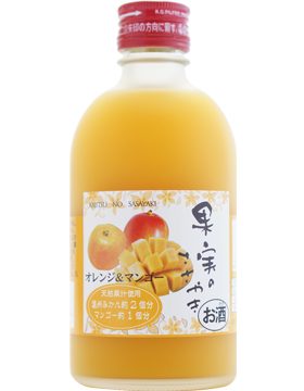 麻原酒造-水果的耳語-柳橙芒果